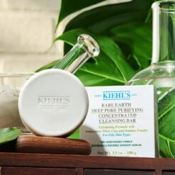 Kiehl's Rare EarthRare Earth Deep Pore Purifying Concentrated Facial Cleansing Bar -Verzinnen Zorg Winkel DCIk5y1008650 5 dgl NL