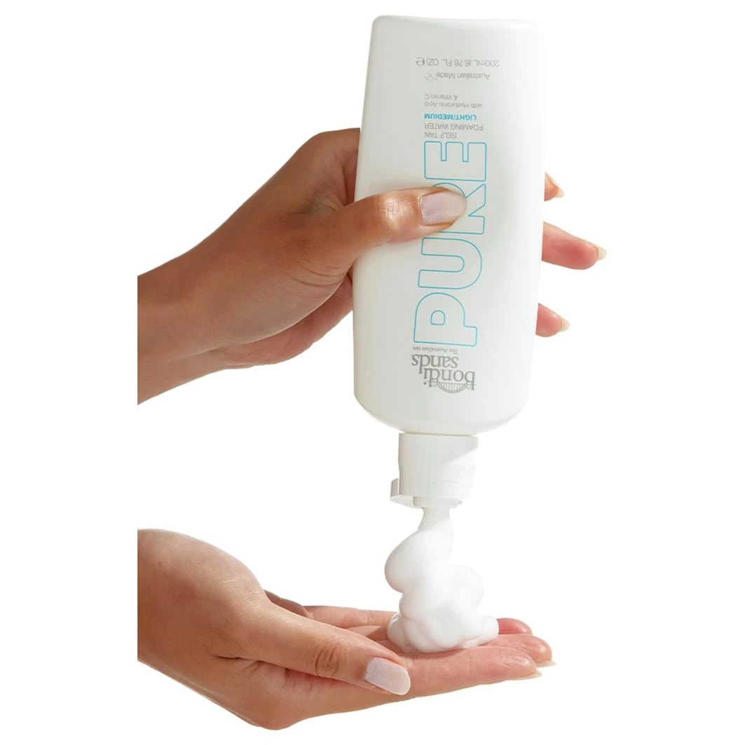 Bondi Sands PureSelf Tan Foaming Water Light/Medium 4 Bondi Sands PureSelf Tan Foaming Water Light/Medium - Afbeelding 2