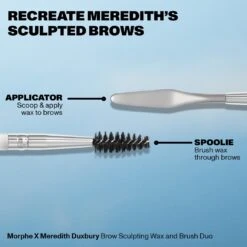 Morphe X Meredith DuxburyBrow Sculpt & Brush Duo -Verzinnen Zorg Winkel Izju4q1122973 5 global