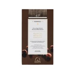 KORRES ARGAN OIL Hochentwickelte Haarcoloration Dark Blonde Beige / Dunkelblond Beige 6.17