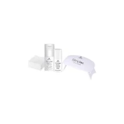 Alessandro Peel Or Soak Top Coat 5 Ml + Nail Cleaner 15 Ml + Cleansing Pads 25 Pack + LED Lamp 1 Stk.