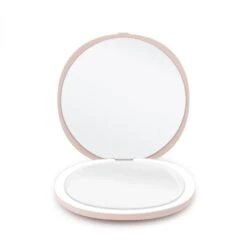 Uniq Compacte Dubbelzijdige Reisspiegel Met LED-lichten