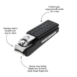 Tweezerman Precision Grip Fingernail Clipper -Verzinnen Zorg Winkel oT1Vqd825174 4 dgl NL