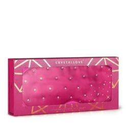 Crystalized Silk Eye Mask - Hot Pink -Verzinnen Zorg Winkel oudYKS1103802 2 dgl NL