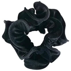 Scrunchy Velvet Black
